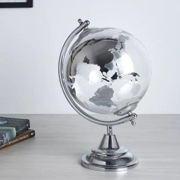 Other - Glass Globe Silver